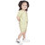 Kid Kupboard Cotton Baby Girls T-Shirt and Short Set, Light Green, Half-Sleeves, 4-5 Years KIDS8018