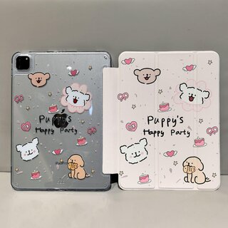 3-in-1 Stand Case for iPad Pro/Air 11 Inch - Full Protective Cover with Auto Sleep/Wake (Cat Gift Sw, 2022/2021/2020 Pro 11-inch)