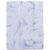 Marble Pattern iPad 9.7 Case with Pencil Holder for iPad Air 2 & Older Models (Blue, iPad 9.7 2017/2018/iPad Air 2/1 Universal)