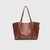 Large Capacity Tote Bag for Women, Minimalist Work Laptop Bag, Professional Commuter Office File Bag (Brown)