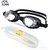 HD Anti-Fog Swimming Goggles, Unisex Adjustable Fit for Outdoor Swimming, Surfing & Travel (Black & White w/ Earplugs & Goggles Case

(Note:)