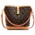 Stylish Monogram Tote Bucket Bag for Women - Spacious Crossbody & Shoulder Bag for Commute ((Versatile) Coffee Large, Large)