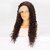 Lace Front Synthetic Wig for Women: Brown Middle Part Long Curly Hair with Bouncy Ringlets (FM0815 4#)