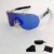 Photochromic Cycling Glasses S2 - UV Protection Windproof Bicycle Goggles for Day & Night Riding (White Frame Silver Lens (Single Lens)