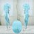 Vocaloid Hatsune Miku Cosplay Wig - Snow Miku Icy Blue Gradient White Synthetic Hair (Ice Blue Gradient White)