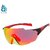 Frameless Sports Sunglasses with Nose Guard | Polarized Cycling Glasses for Men & Women (XQ552 Black Sand/Gray Polarized Gray)