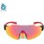 Frameless Sports Sunglasses with Nose Guard | Polarized Cycling Glasses for Men & Women (XQ552 Black Sand/Gray Polarized Gray)