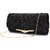 Sparkle & Shine: Metallic Crinkle Clutch for Evening Parties & Formal Events (Silver)