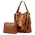 Elegant Embossed Bucket Bag | Large Capacity Tote & Shoulder Bag for Work & Commute (Matte Burgundy)