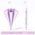 Automatic Folding Business Umbrella with Metal Buckle - Large, Reinforced Windproof Storm Umbrella for Men, Custom Logo Printing (23