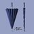 Automatic Folding Business Umbrella with Metal Buckle - Large, Reinforced Windproof Storm Umbrella for Men, Custom Logo Printing (23