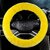 Luxury Genuine Sheepskin Steering Wheel Cover | Full Sheep Wool & Leather | Single Seam Design (Royal Blue, 35-42cm outer diameter suitable)