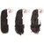 Ribbon Headband Wig | Voluminous Water Wave Half Wig for Instant Length & High Crown (Brown Black)