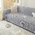 French Cream Aesthetic Sofa Throw Cover | Full Coverage Slip-Resistant Stretch Sofa Protector (Breathable Thick-Cream Beige, 180x300cm (Three-Seater Sofa)