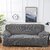 Corn Grain Textured Stretch Sofa Cover - Full Elastic Slipcover for Living Room Furniture (Corn Grain Emerald Green, Double Seat 145-185cm)