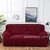 Corn Grain Textured Stretch Sofa Cover - Full Elastic Slipcover for Living Room Furniture (Corn Grain Emerald Green, Double Seat 145-185cm)
