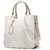 Glossy Leather Tote Bag for Women - Large Capacity Shoulder & Crossbody Handbag (Burgundy)