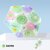 Compact 5-Fold Sun Umbrella with UPF Protection, Lightweight & Portable for Women, Black Coating for Rain or Shine (Smile Pink)