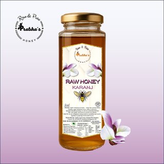 Prabha's Honey / Karanj honey / Raw  Pure honey 500gm single flora