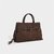Vintage Suede Tote Bag - Soft Slouchy Crossbody & Shoulder Bag for Everyday Chic (Dark Brown)