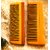 Neem Wood Comb Set - Eco-Friendly Antibacterial Hair Care pack of two