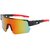 UV Protection Cycling Sunglasses - Polarized Sports Glasses for Outdoor Riding (9336 Black Frame Purple-Red Coating)