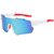 UV Protection Cycling Sunglasses - Polarized Sports Glasses for Outdoor Riding (9336 Black Frame Purple-Red Coating)