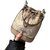 COACH Dempsey 15 Mini Bucket Bag | Signature Monogram Crossbody Purse for Women (15 New Milk Tea, 15 x10 x17cm)