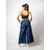 MULTIWA Women Soft Denim Baggy Cutout Pant (Blue) (M)