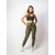 MULTIWA Women Cargo Jogger Pant | Women's Cotton Regular Fit Mid Rise Cargo Gym Joggers Track Pants (4XL, Green)