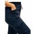 MULTIWA Ribbed Cargo Ankle Pant Regular Fit Trouser Pants | Solid High Waist with Pockets Cargo Pants | Ribbed Drawstring Cargo Pants Black