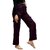 MULTIWA Ribbed Cargo Ankle Pant Regular Fit Trouser Pants | Solid High Waist with Pockets Cargo Pants | Ribbed Drawstring Cargo Pants Maroon