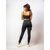 Women's High Rise Full Stretchable Ankle Length Slim Fit Yoga Workout Gym Tights with Pockets| Yoga Pants/Leggings for Women (M, Black)
