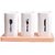 Small Plastic Cutlery Holder Set with Self-Draining Design - Spoon & Utensil Stand for Kitchen