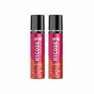 Forever Bliss mycode Sweet 16 Long Lasting Freshness Deodorant Perfume Body Spray For Men and women ( 75ml2)