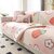 Cooling Gel Sofa Cushion Cover | Ice Silk Summer Seat Pad | Non-Slip & Breathable Sofa Protector (Ice Silk Flower Morning Moon Night, 90x180cm)
