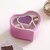 Rotating Musical Jewelry Box with Dancing Ballerina | Romantic Gift for Girls, Friends & Loved Ones (, White Heart)