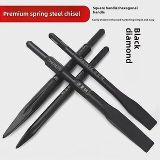 Buy Industrial Grade Spring Steel Demolition Hammer Chisel Bit, Hex ...