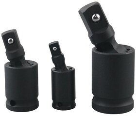 360 Swivel Universal Joint Adapter Set for Air Impact Wrench - 1/4