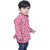 Kid Kupboard Cotton Baby Boys Kurta, Pink, Full-Sleeves, 2-3 Years KIDS8020