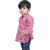 Kid Kupboard Cotton Baby Boys Kurta, Pink, Full-Sleeves, 2-3 Years KIDS8020
