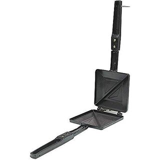 Gas Toaster – Non-Stick Sandwich Toaster for Easy Bread & Sandwich Making (Black)