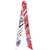 Elegant Floral Print Handbag Scarf Wrap | Adjustable Handle Tie for Luxury Bag Accessories (Red_5x120cm)