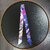 Elegant Floral Print Handbag Scarf Wrap | Adjustable Handle Tie for Luxury Bag Accessories (Red_5x120cm)