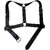 Men's Leather Suspenders | 3.7cm Wide Adjustable Shoulder Straps for Casual & Formal Wear (Red (Leather Harness))