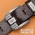 CARTELO Men's Genuine Leather Belt with Vintage Embossed Design & Pin Buckle for Casual and Business Wear (Style 3 Top Layer Embossed Brown_115cm)