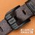CARTELO Men's Genuine Leather Belt with Vintage Embossed Design & Pin Buckle for Casual and Business Wear (Style 3 Top Layer Embossed Brown_115cm)