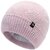 Winter Thermal Beanie with Ear Flaps - Fleece Lined Knit Ski Hat for Men and Women (Black)