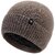 Winter Thermal Beanie with Ear Flaps - Fleece Lined Knit Ski Hat for Men and Women (Black)