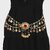Bohemian Fringe Waist Chain Indian Ethnic Statement Belt for Women Fashion Accessory (Gold)